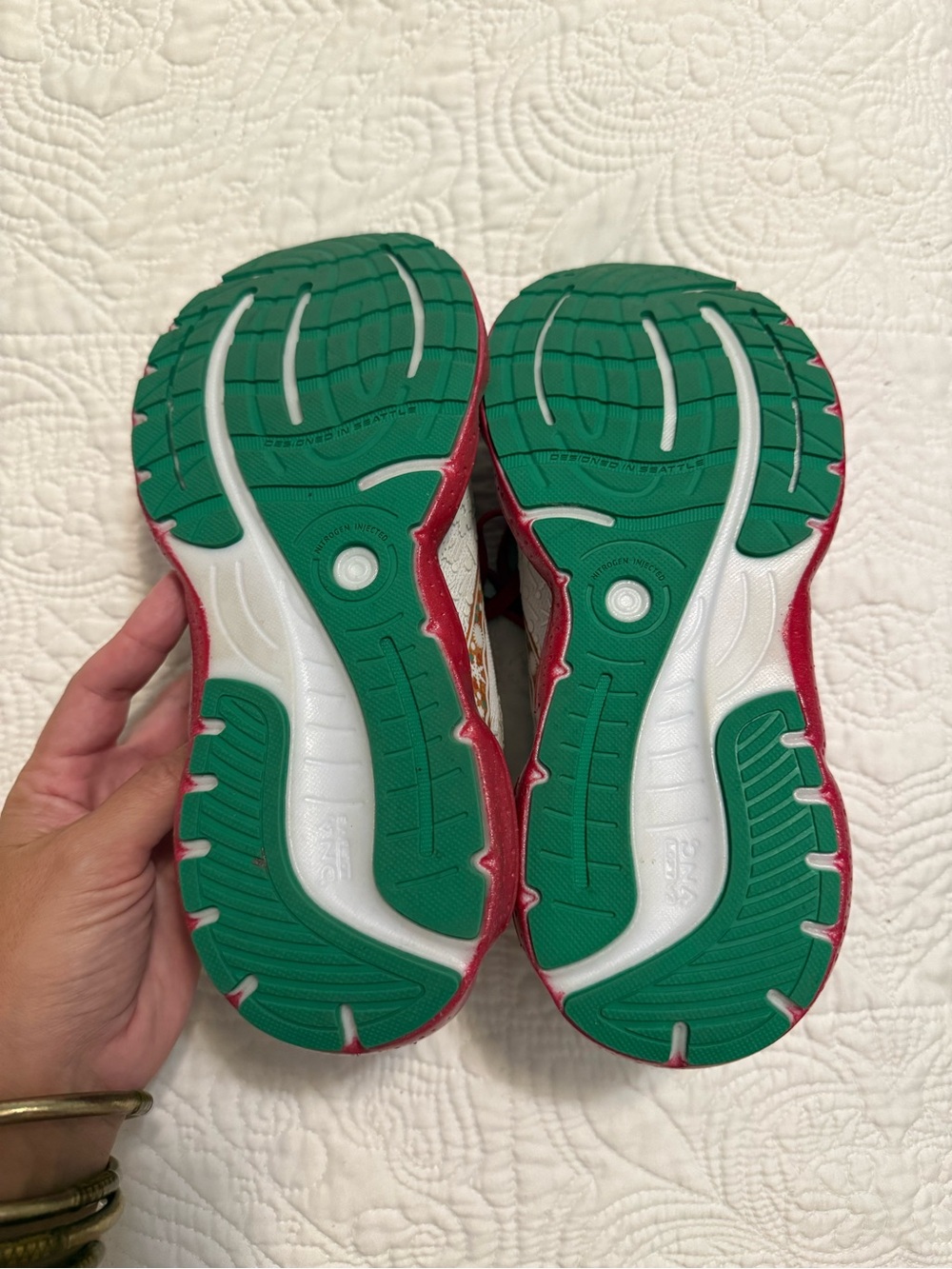 Brooks Women’s Glycerin Running Shoes - Limited Edition Christmas Drop - Picture 5 of 6